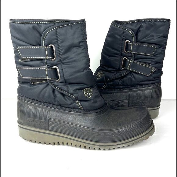 Vintage SOREL Men’s Waterproof Winter Boots made in Canada sz 10 - Picture 3 of 15